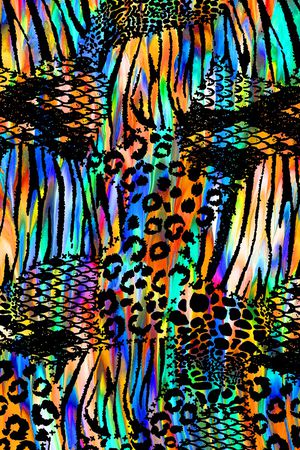 洋阳---动物纹印花华亿平台图片