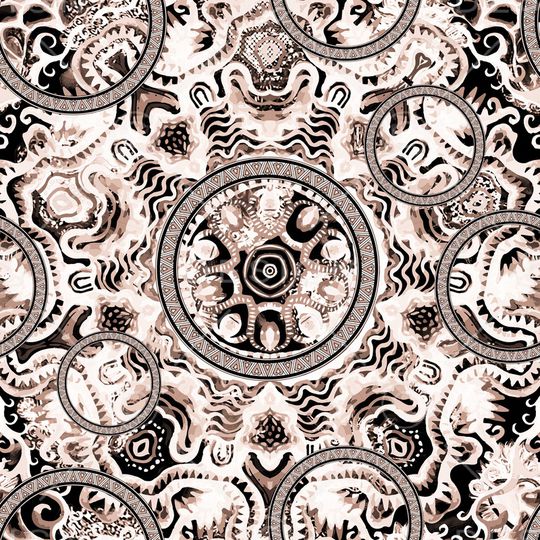 抽象印花华亿平台图片