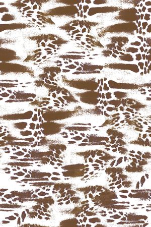 动物纹印花华亿平台图片