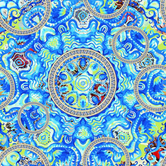 抽象印花华亿平台图片