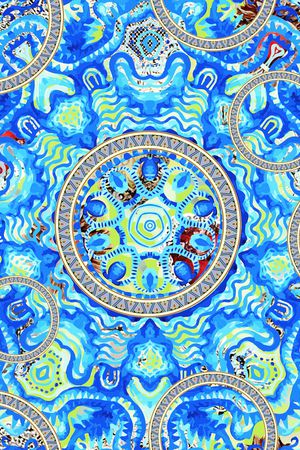 抽象印花华亿平台图片