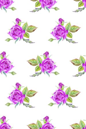 手绘花卉印花华亿平台图片