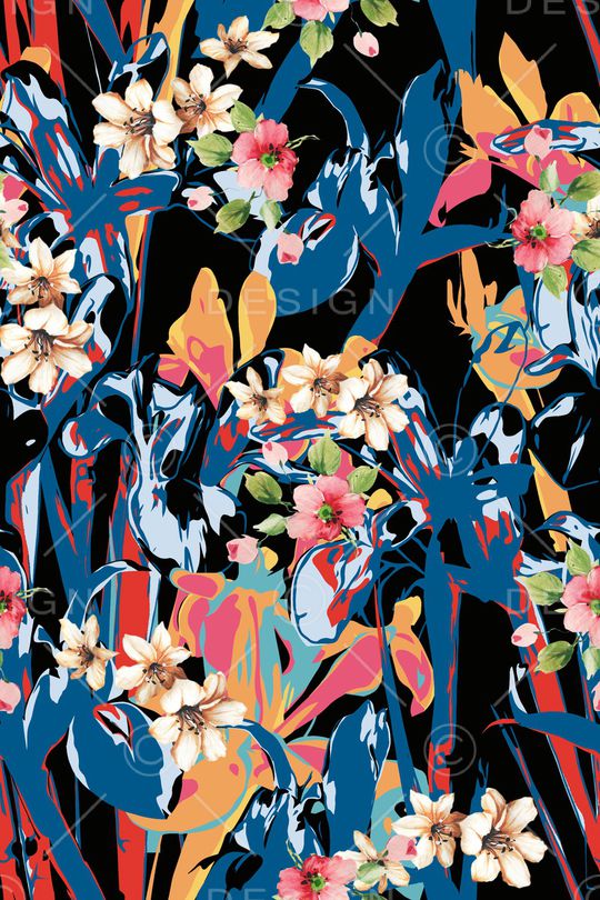 大牌风印花华亿平台图片