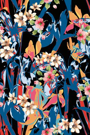 大牌风印花华亿平台图片