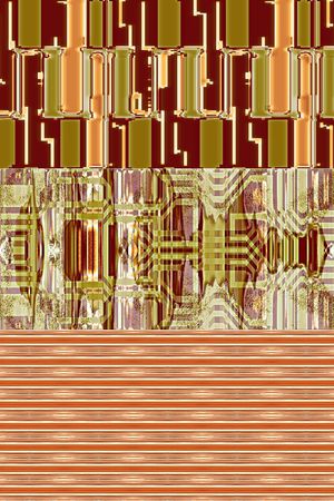 抽象印花华亿平台图片