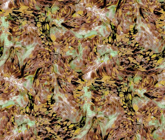 豹纹印花华亿平台图片