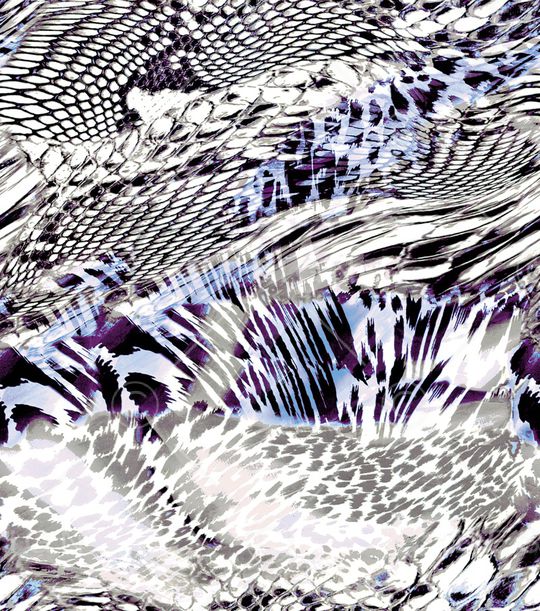 豹纹印花华亿平台图片