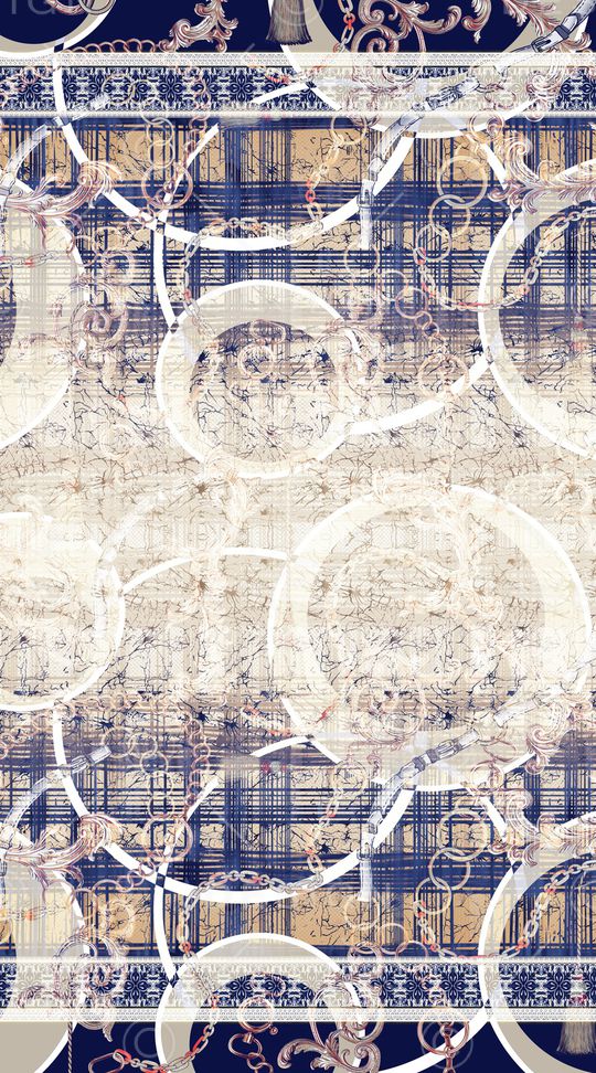 抽象印花华亿平台图片