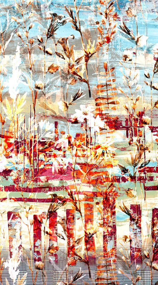 抽象印花华亿平台图片