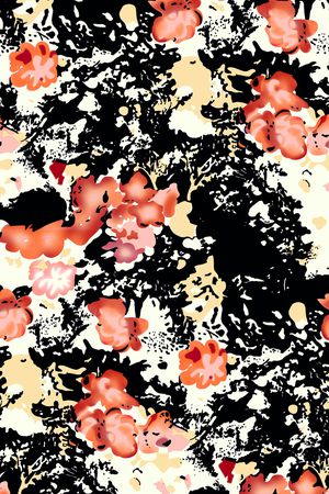 抽象印花华亿平台图片