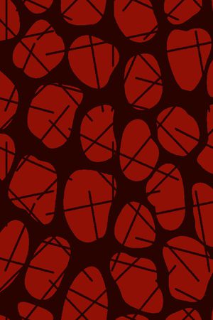 几何波点印花华亿平台图片