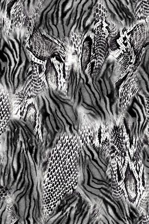 豹纹印花华亿平台图片