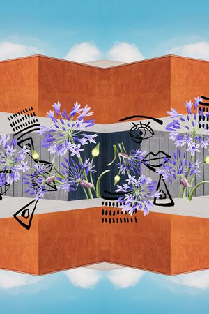 抽象印花华亿平台图片