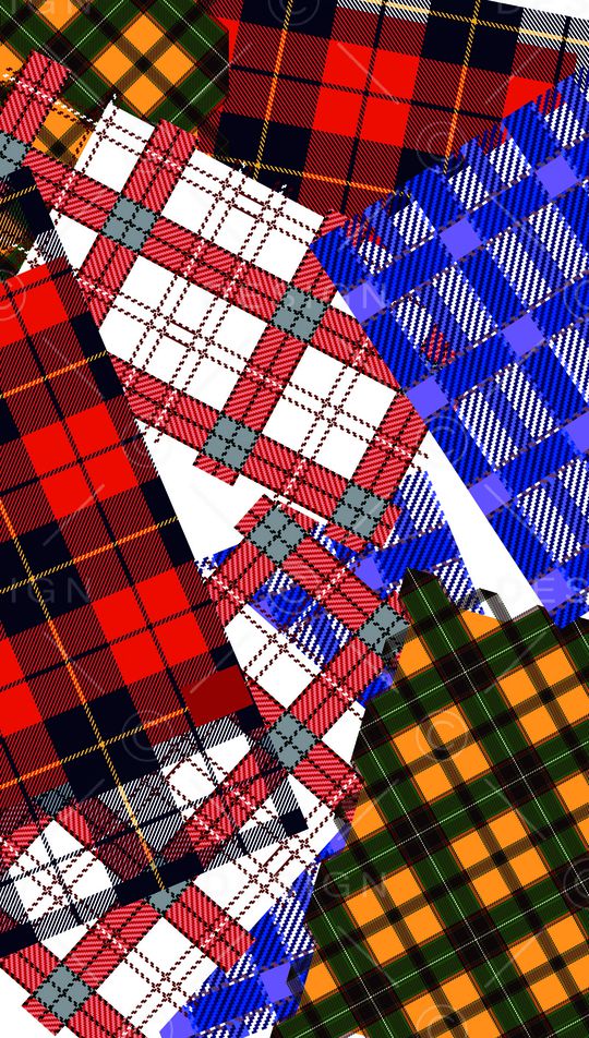 格子印花华亿平台图片