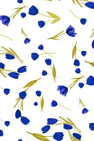 郁金香印花华亿平台图片