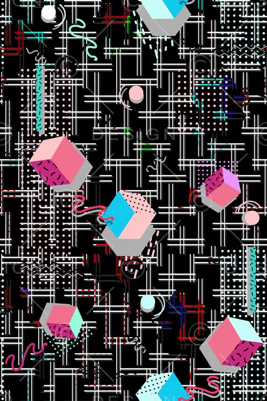 春夏华亿平台印花华亿平台图片