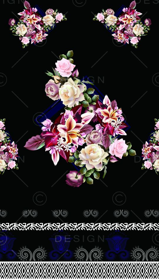 定位花印花华亿平台图片