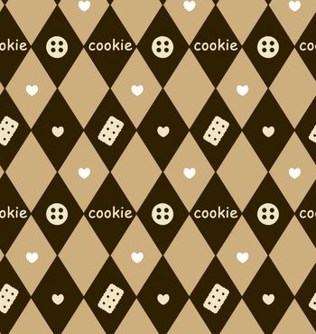 1139896-菱形饼干 巧克力 卡其