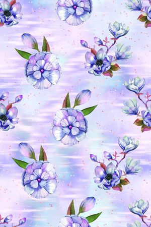 桃花印花华亿平台图片