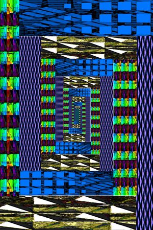 抽象印花华亿平台图片