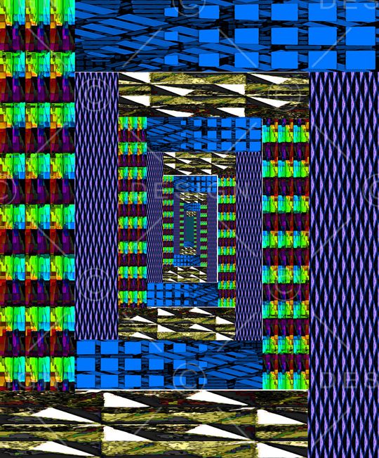 抽象印花华亿平台图片