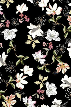 复古印花华亿平台图片