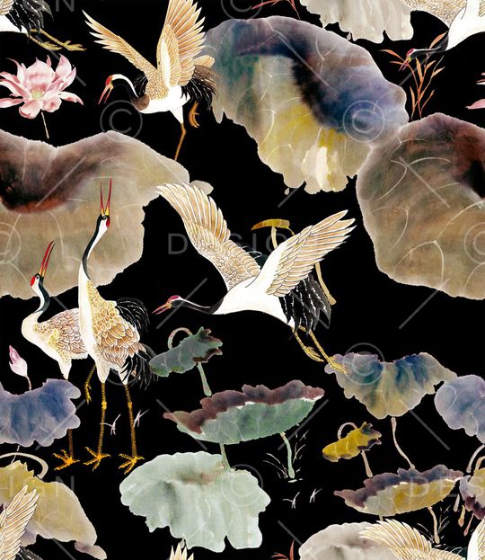 香云纱印花华亿平台图片