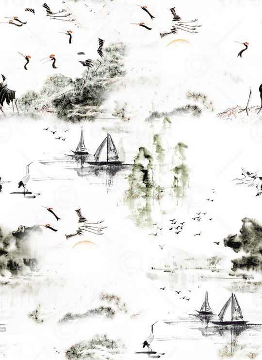 雪纺印花华亿平台图片