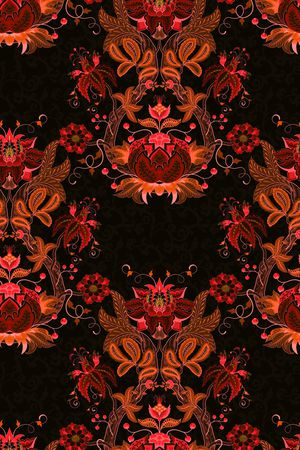 复古印花华亿平台图片