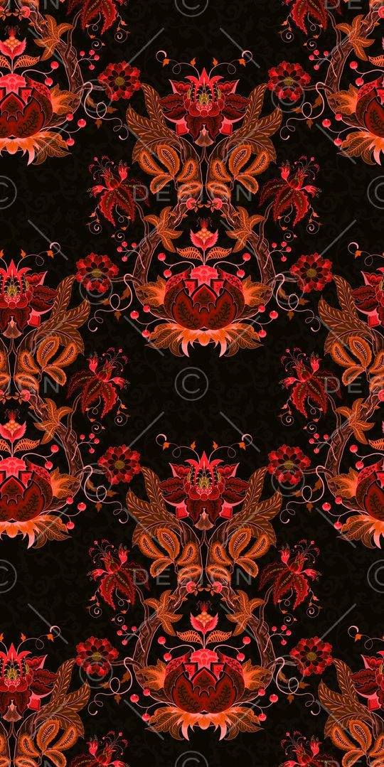 复古印花华亿平台图片