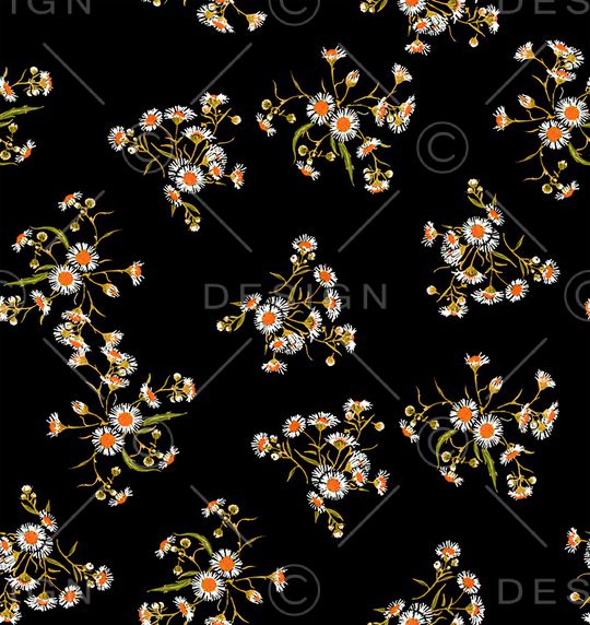 小碎花印花华亿平台图片