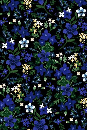 小碎花印花华亿平台图片