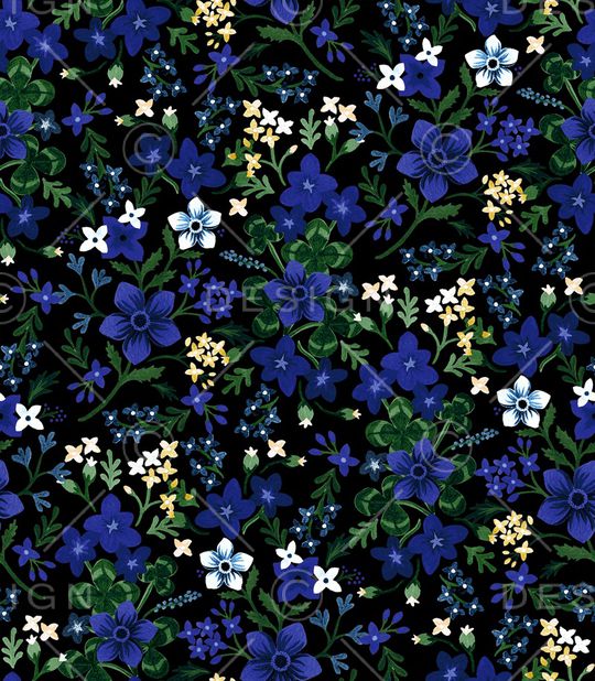 小碎花印花华亿平台图片