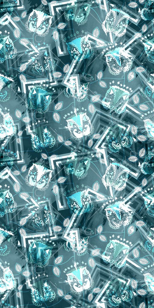 大牌风印花华亿平台图片