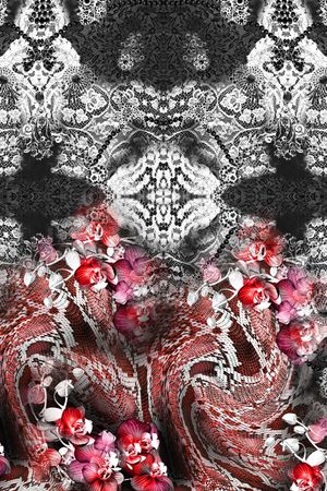 豹纹印花华亿平台图片