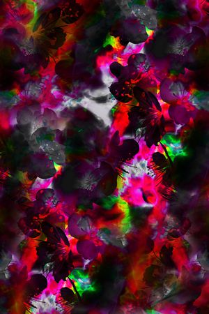 笔触印花华亿平台图片