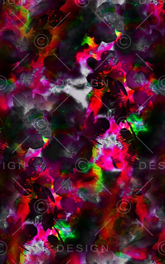 笔触印花华亿平台图片