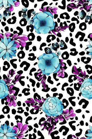 豹纹印花华亿平台图片