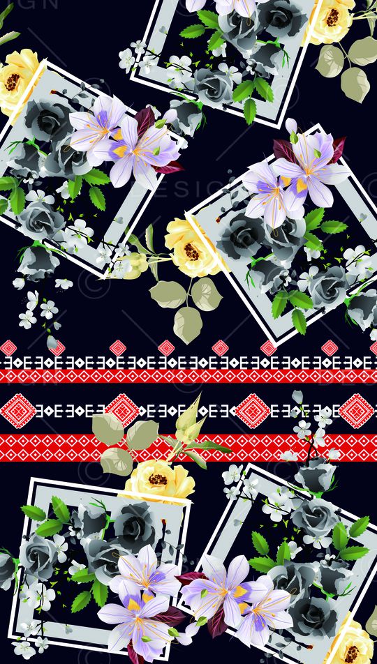 大牌风印花华亿平台图片