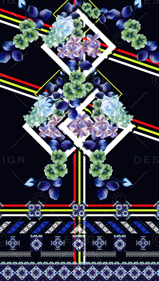 大牌风印花华亿平台图片