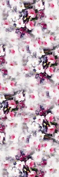 水彩花卉印花华亿平台图片