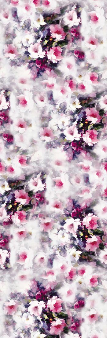 水彩花卉印花华亿平台图片