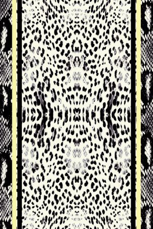 豹纹印花华亿平台图片