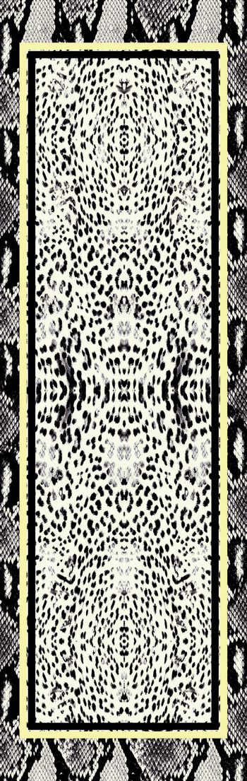 豹纹印花华亿平台图片