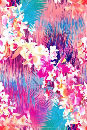 长巾印花华亿平台图片