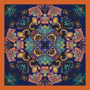 佩斯利印花华亿平台图片