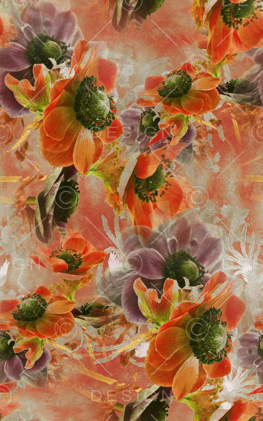 笔触印花华亿平台图片