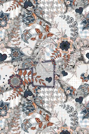 大牌风印花华亿平台图片