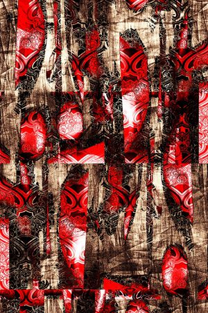 抽象印花华亿平台图片