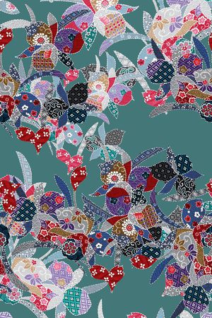 几何印花华亿平台图片